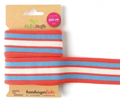Bio Stripe Me - College Col. 40 - Weekender - Hamburger Liebe